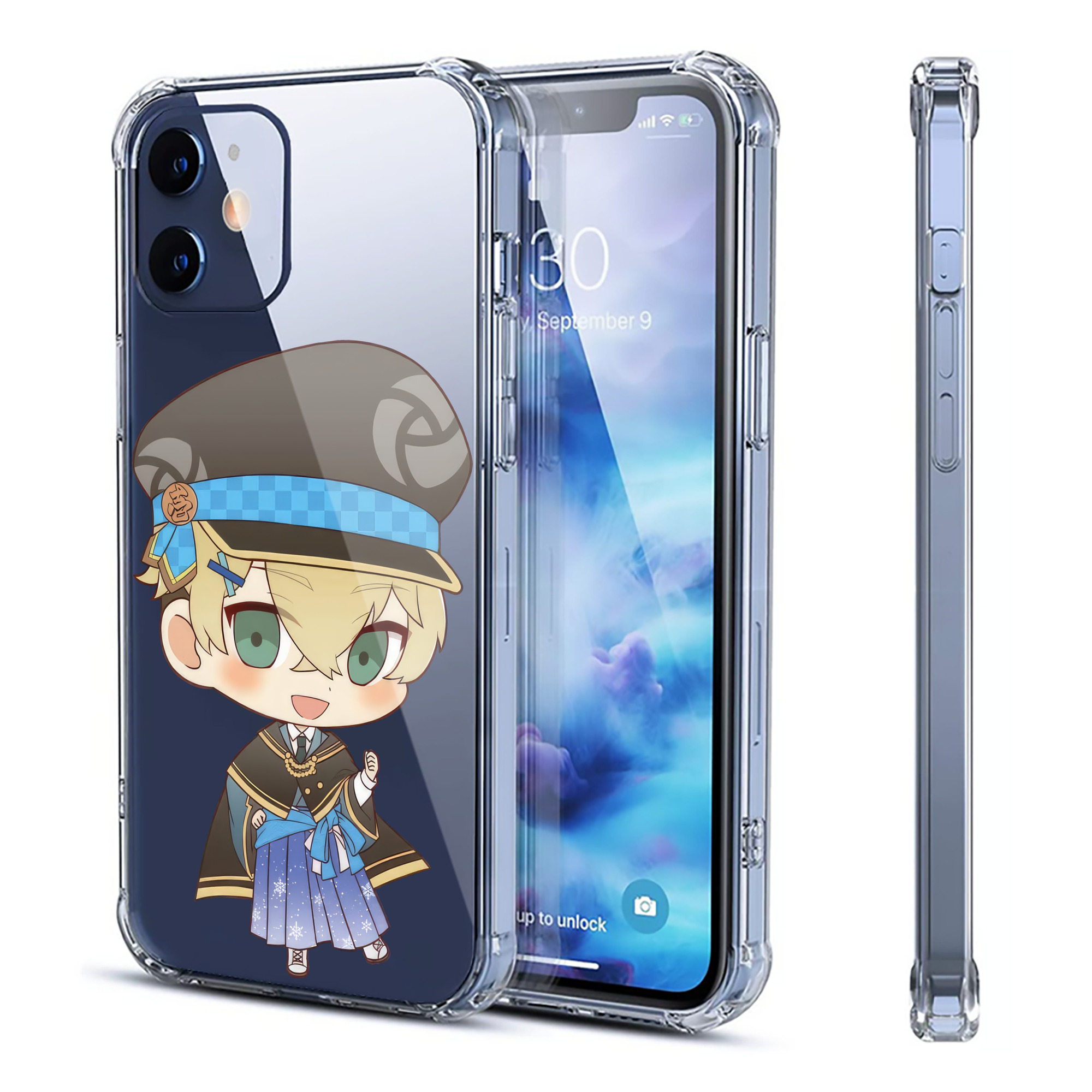（画像用） 東京リベンジャーズ Tokyo Revengers 【iPhone 12シリーズ対応】透明スマホケース（クリアソフトケース）